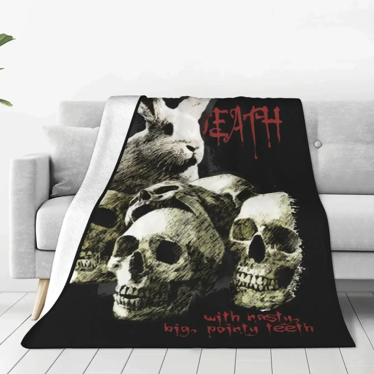 Одеяло Из Кораллового Флиса 125x100 См Черный Рыцарь Монти Питон И Святой Грааль