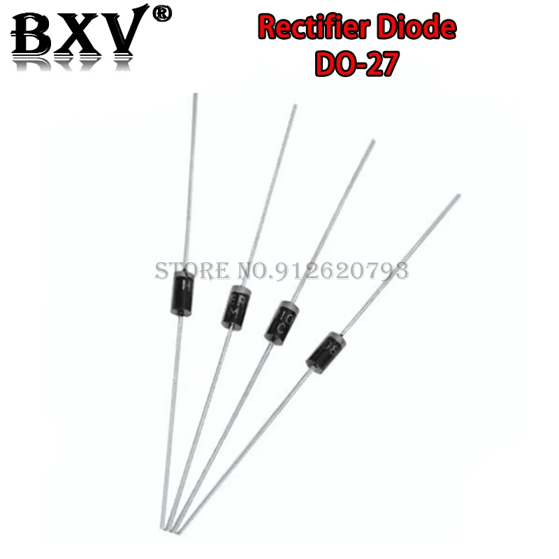 Новый выпрямительный диод HER108 HER208 HER307 HER308 HER508 SF16 SF56 SF54 FR307 FR607 DO-27 HER207 HER305, 20 шт./лот