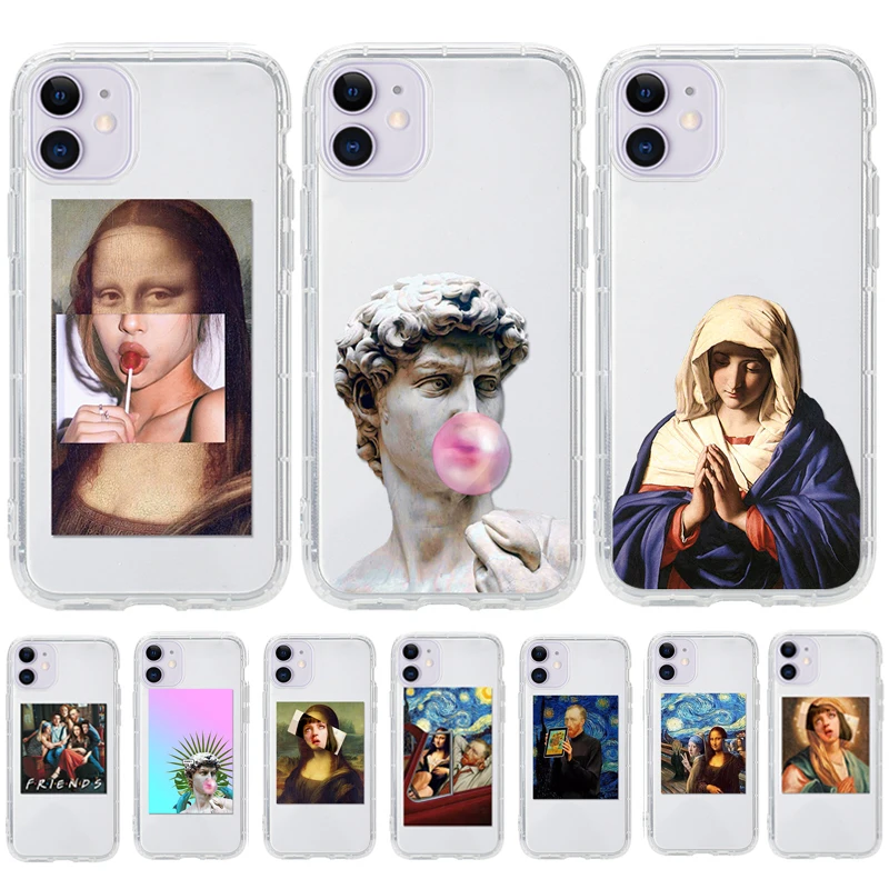 

Realme 8 Case For Realme 9i Case C21Y C25Y GT Neo 8i 7i 6 7 8 Pro X2 X Q C17 C11 C15 C12 C20 C21 V13 Q3i Q3 Art Mona Lisa Cover