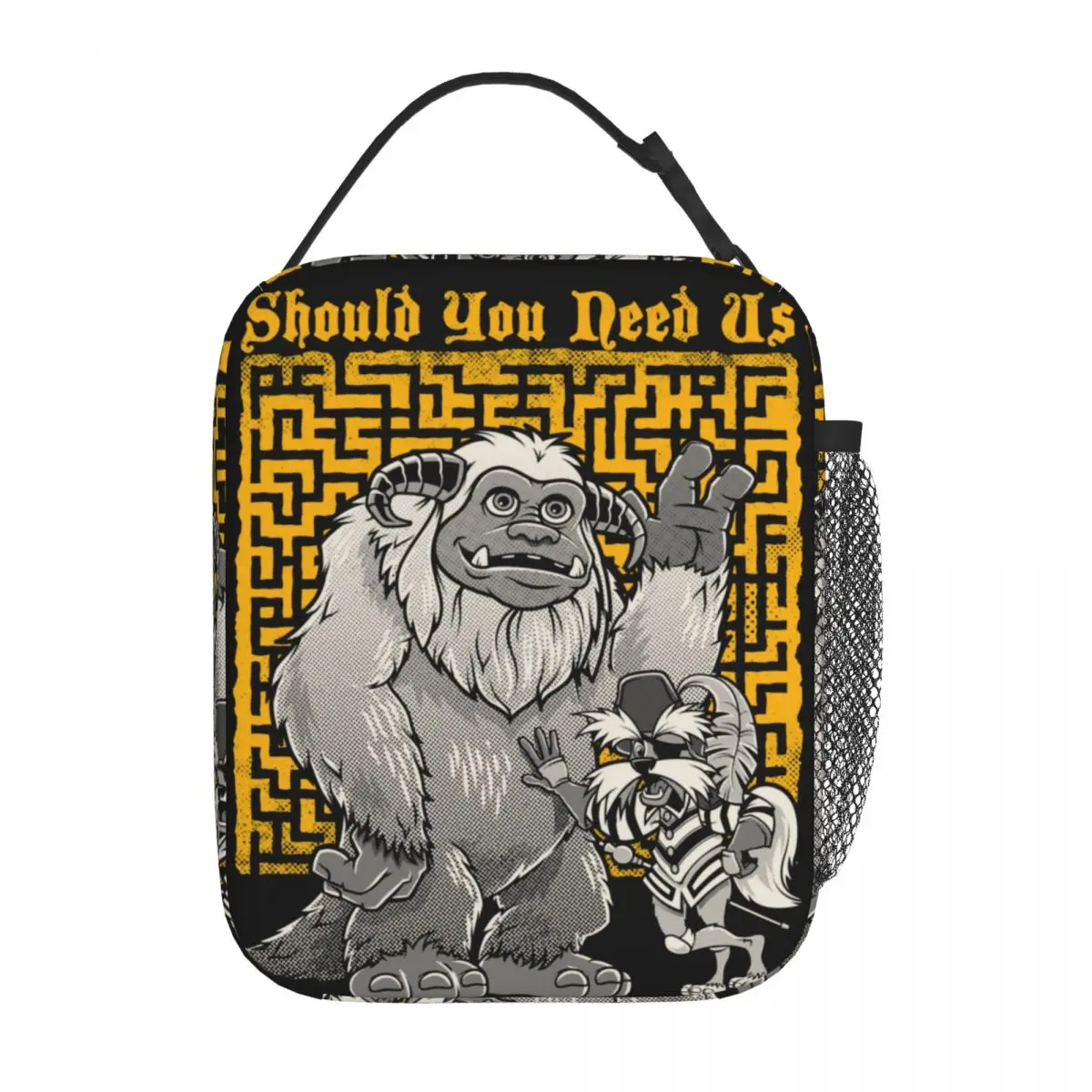 

Lunch Box Movie Labyrinth Funny Ludo Didymus Merch Food Box Y2K Cooler Thermal Bento Box For School
