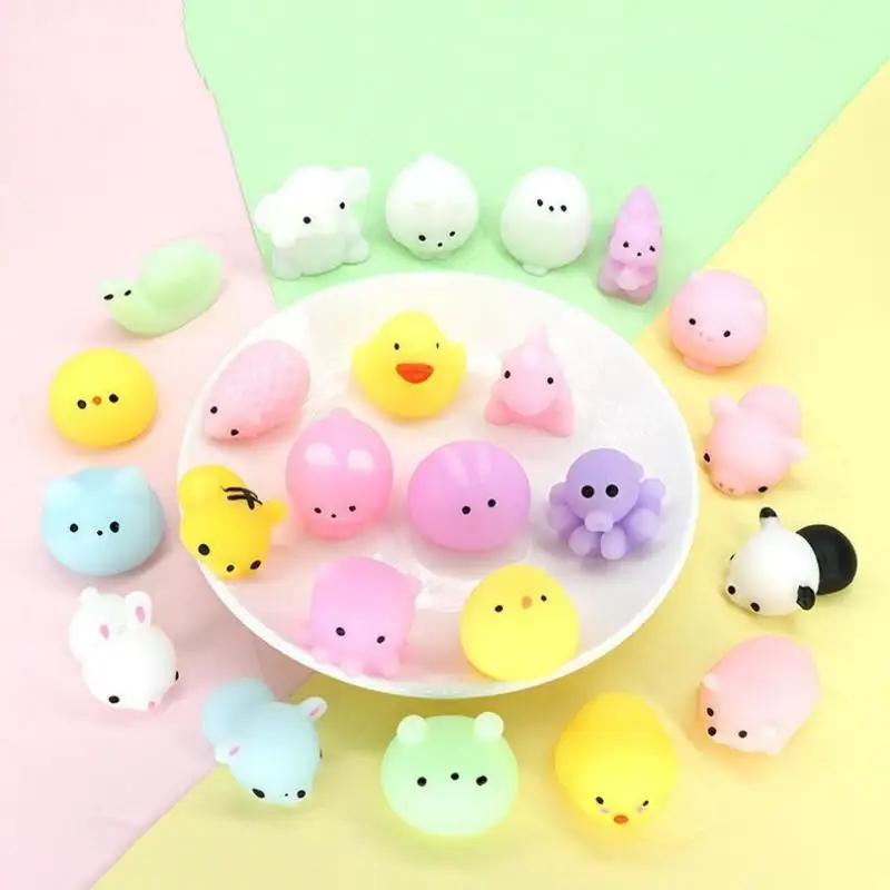 

Children And Adults Decompression Fidget Toys Squishy Kawaii Anti Stress Funny Ball Squish Animal Prank Pop Its Random PZ-040