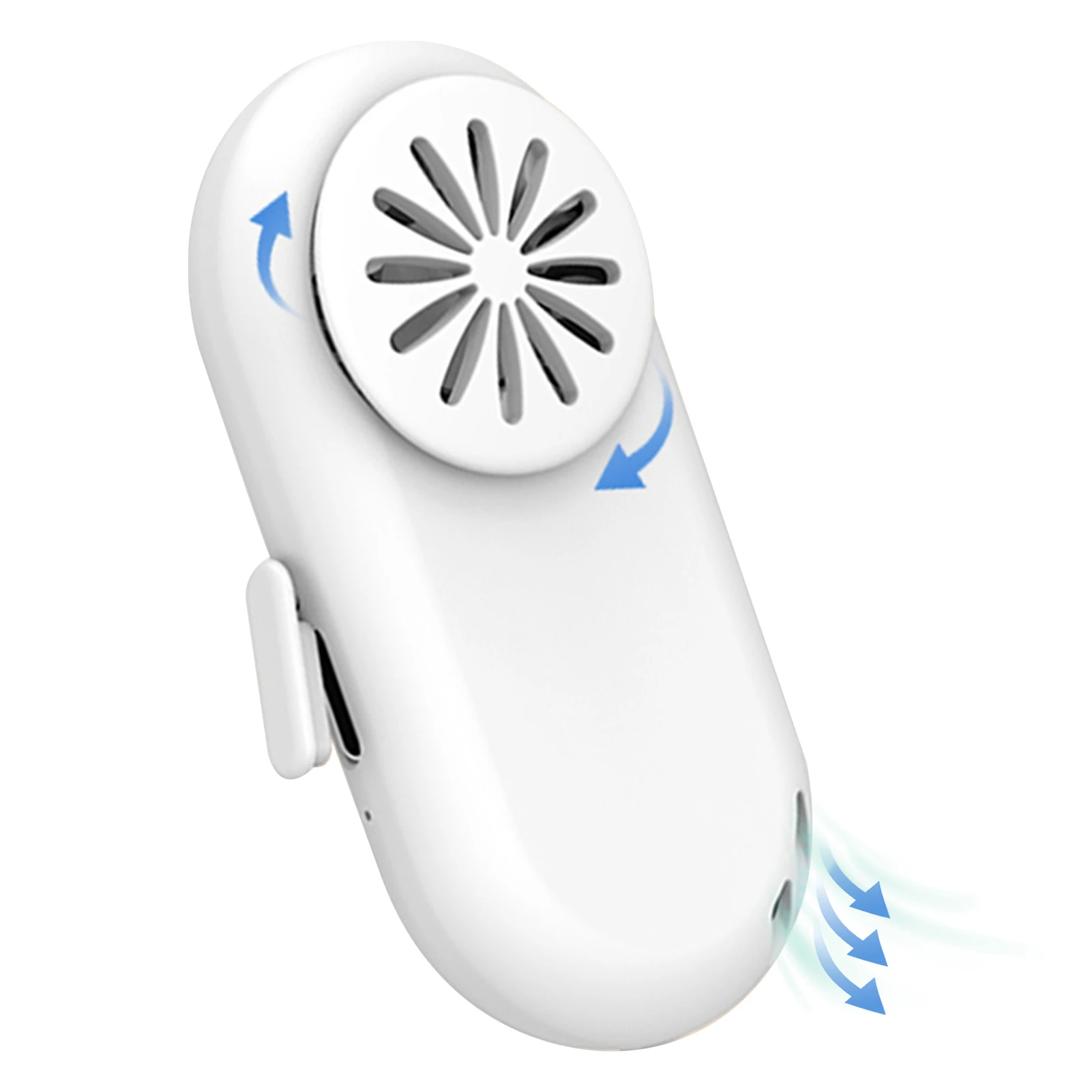 

Face Clip Fan Rechargeable Air Fan Rechargeable USB Face Cover Fans With Protective Clip For Kids Adults Air Purifying Fans With