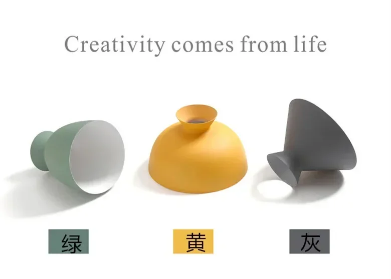 Современный Простой Деревянный Железный Подвесной Светильник С Одной Головкой