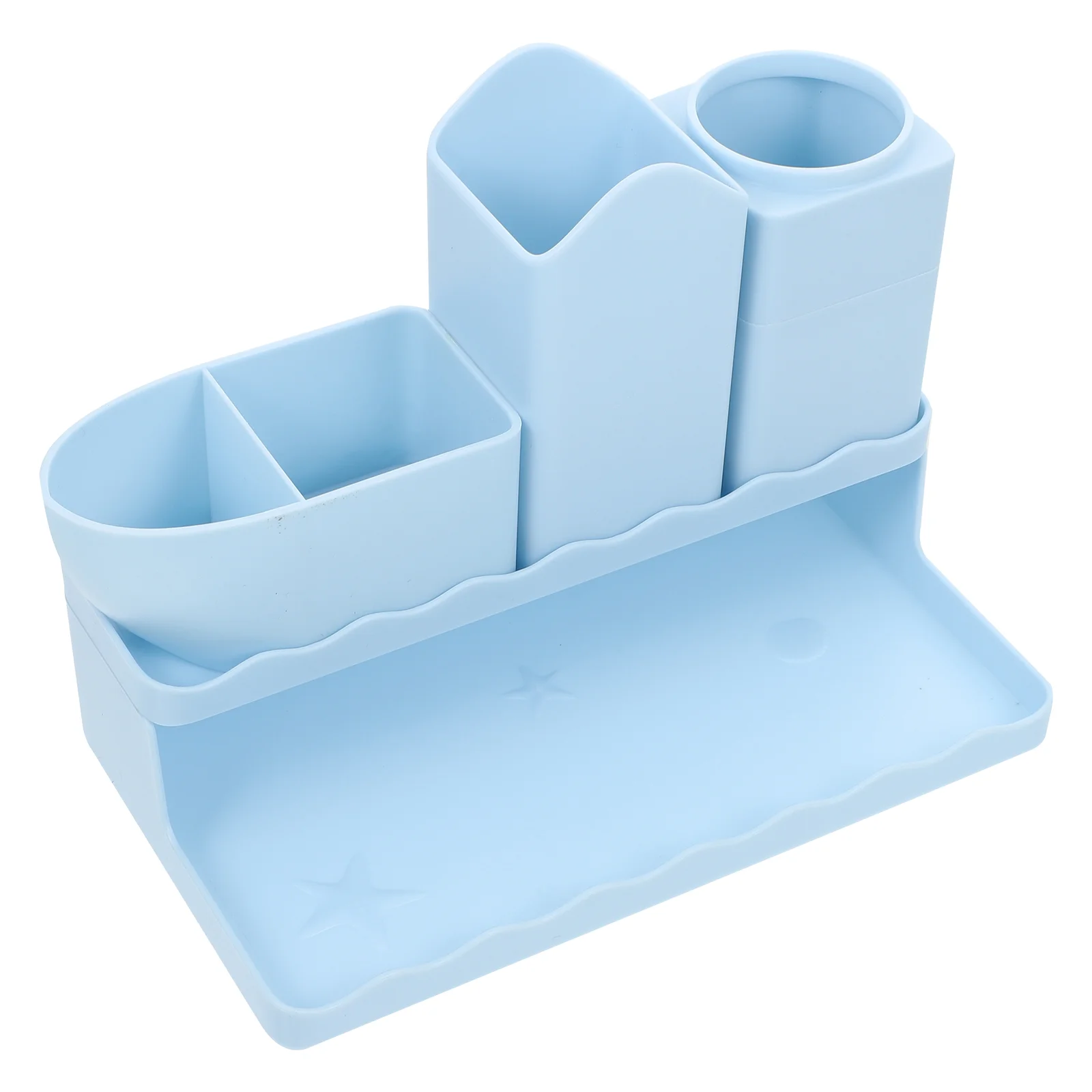 

Пластиковый настольный органайзер, Комбинированный держатель для ручек, настольный органайзер для офиса