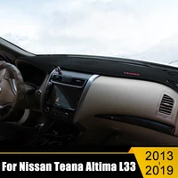 for nissan teana altima l33 2013 2014 2015 2016 2017 2018 2019 lhd car dashboard cover mat instrument panel carpet accessories