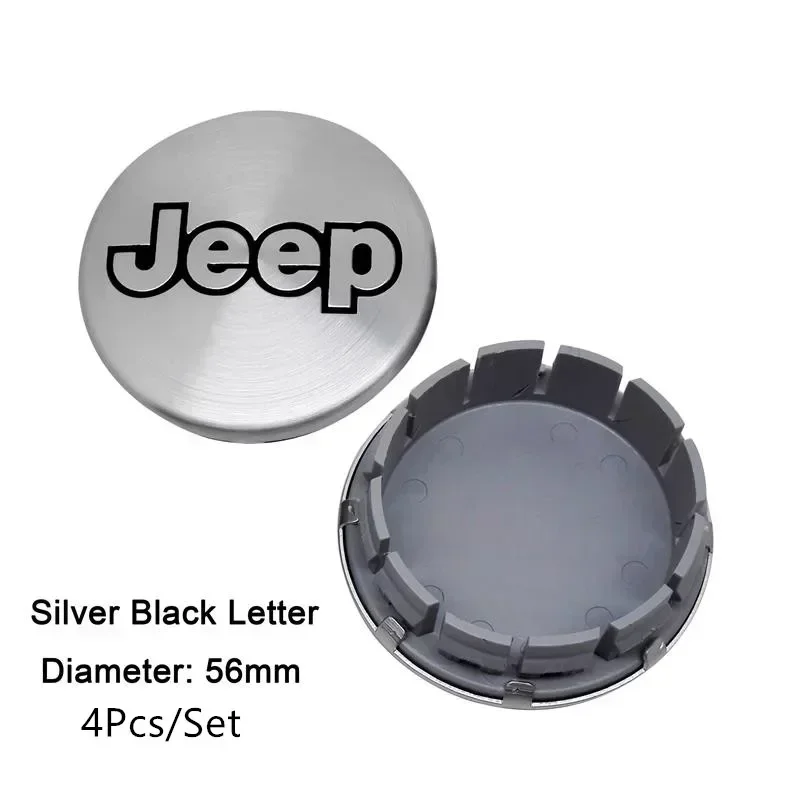 

56/64 мм колпаки центра колеса автомобиля, значок крышки для Jeep Tj Compass Grand Commander Cherokee Renegade Liberty Patriot, аксессуары