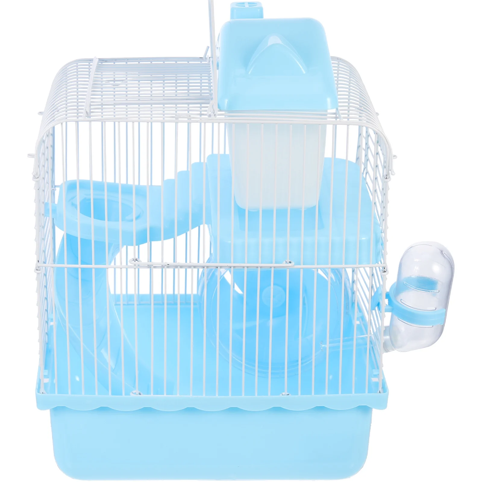 

Hamster Cage Hamsters Hideout House Rat Room Pet Toys Small Hut Guinea Castle Nest Supplies Double-layer Villa