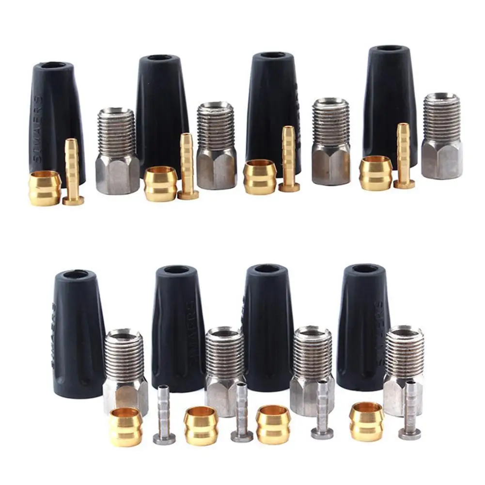 16 шт./компл. MTB велосипедный тормозной шланг масляные иглы прессовые кольца винты