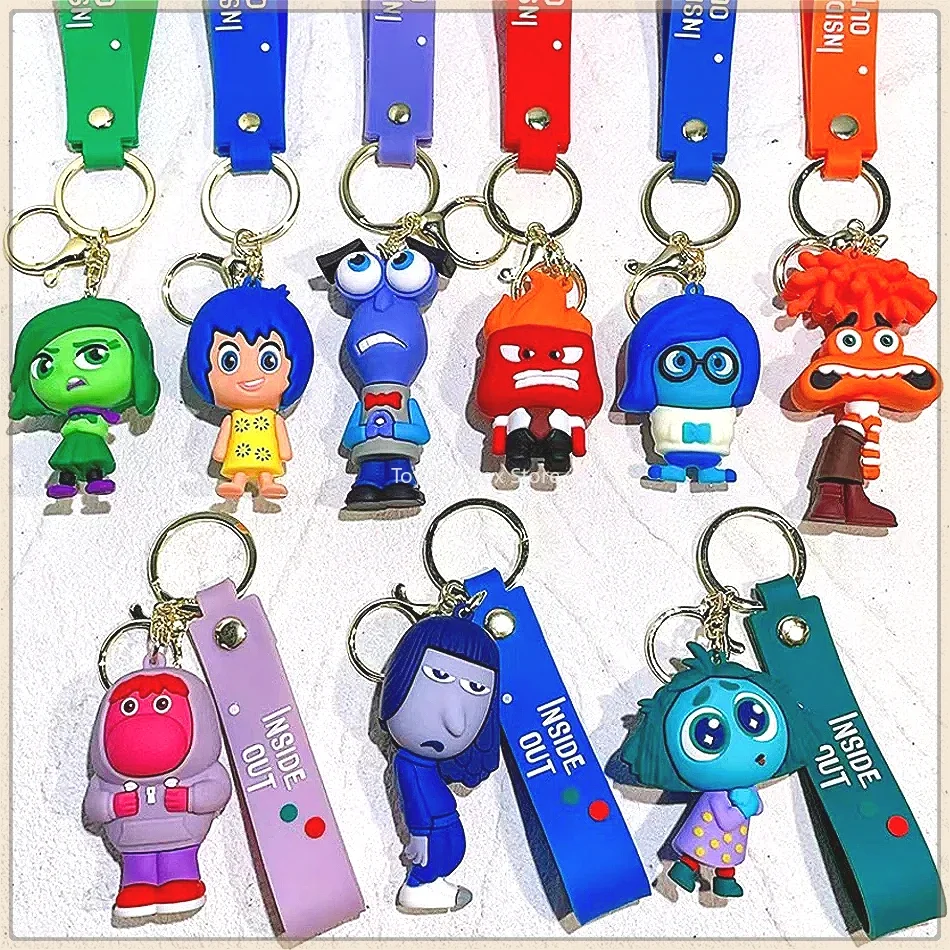 Брелок для ключей с 3D изображением внутри персональная Милая Коллекция игрушек