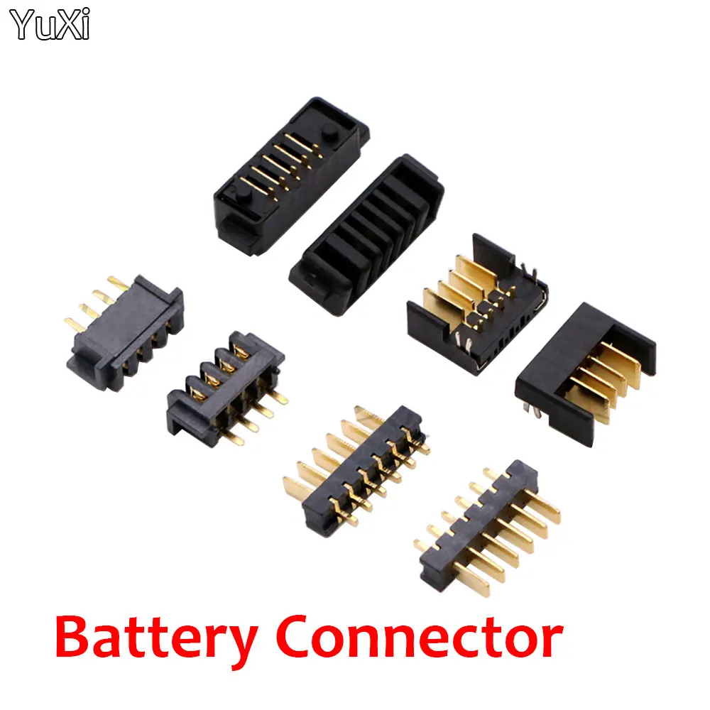 

YUXI 1PCS 4/5/6/7/8/9/10Pin Laptop Battery Connector Pitch 2.0mm Holder Clip Slot Contact Male and Female plug