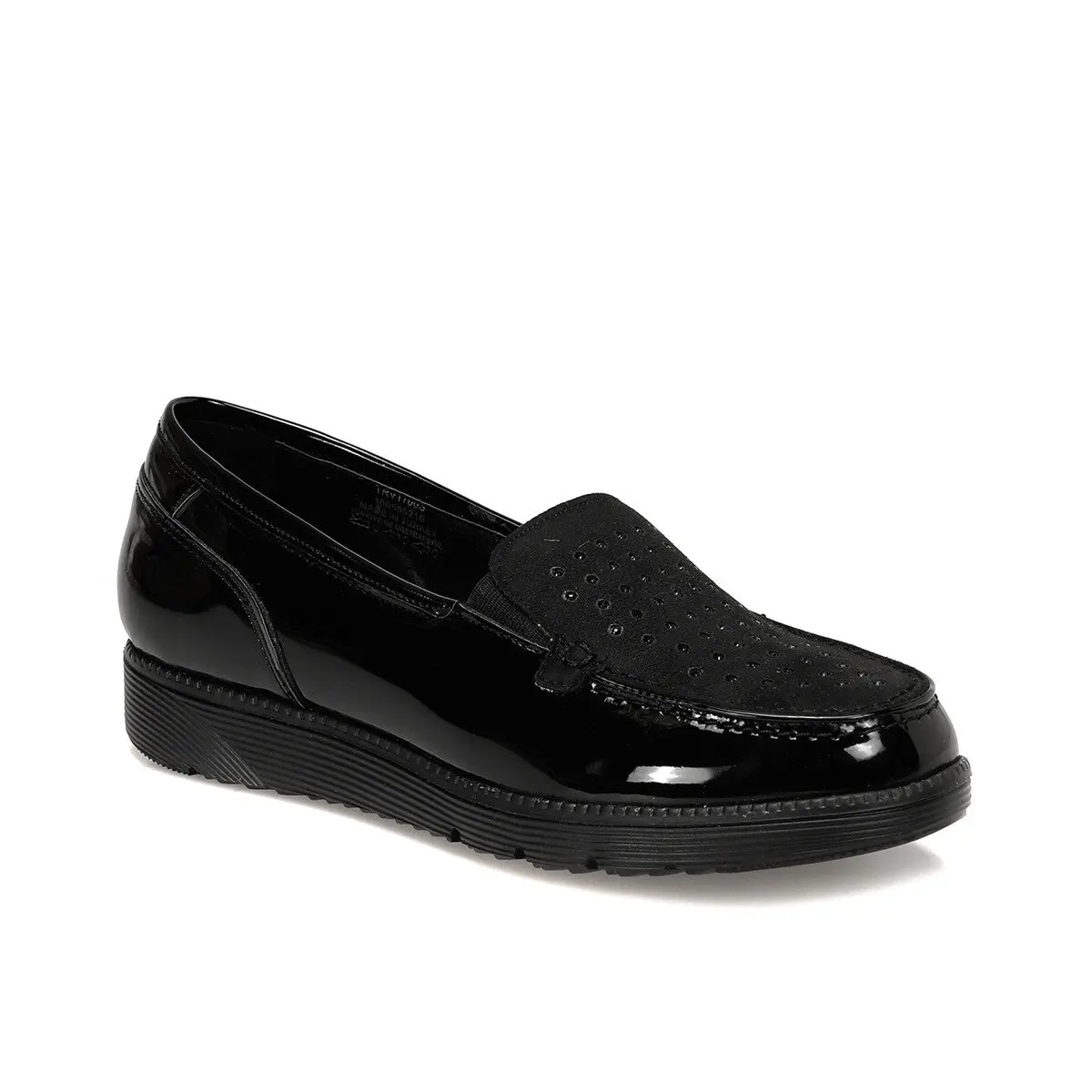 

Черные женские туфли-Лоферы TRV1700S