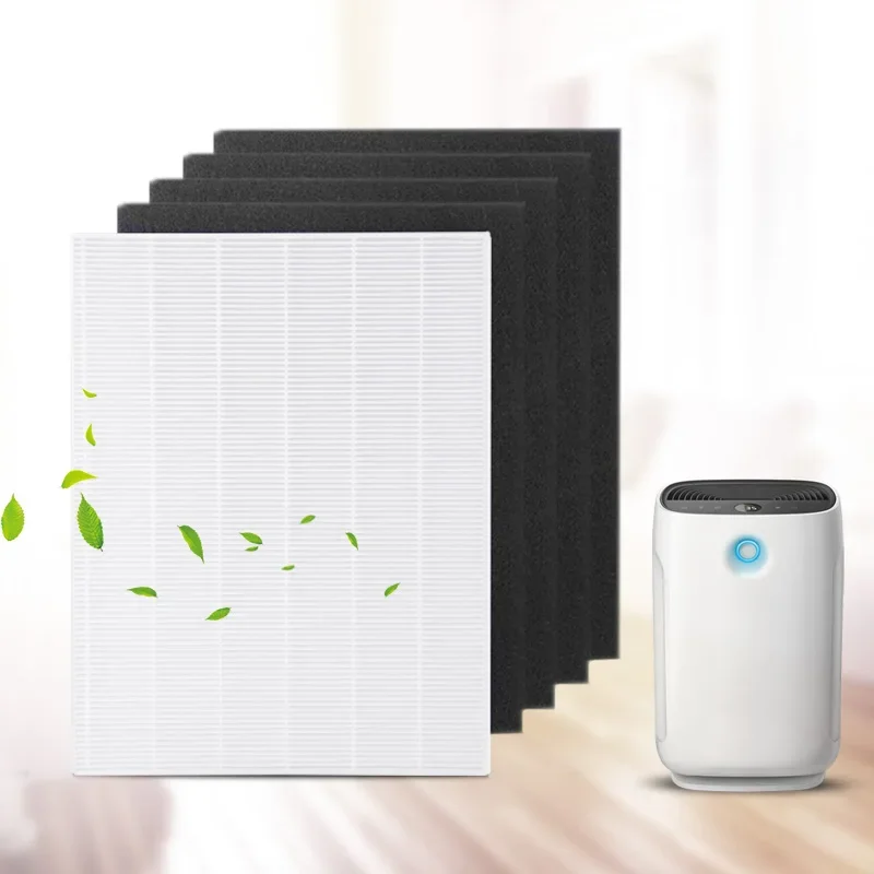 4 шт. детали очистителя воздуха угольные предварительные фильтры и 1-компонентный