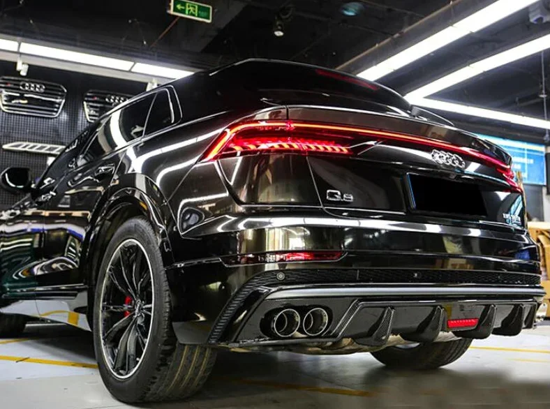 Подходит для Audi Q8 SQ8 2019 2020 2022 2023 высококачественный бампер из углеродного волокна