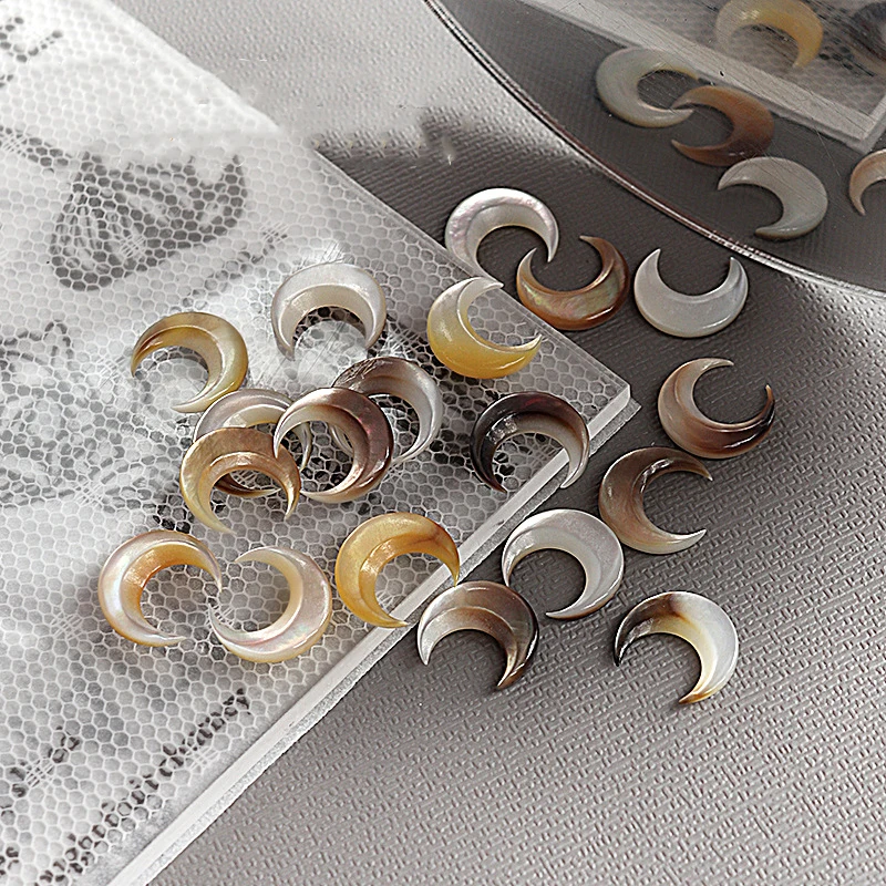 

Professional Nail Art Jewelry 3pcs/set Fashion Elegant Japanese Style Shell Moon Jewelry For Finger Tip