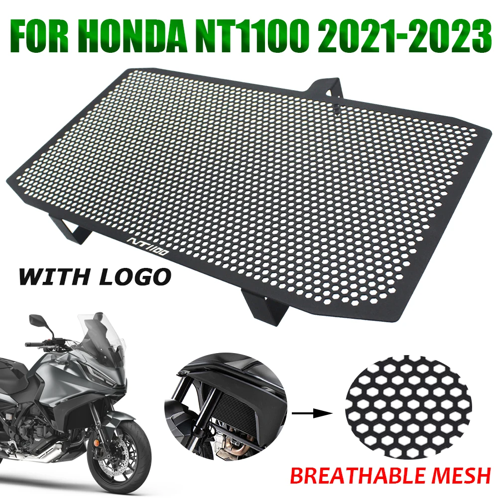 

Аксессуары для мотоциклов защита решетки радиатора Решетка гриля Защитная крышка для Honda NT1100 NT 1100 2021 2022 2023 защита масляного радиатора