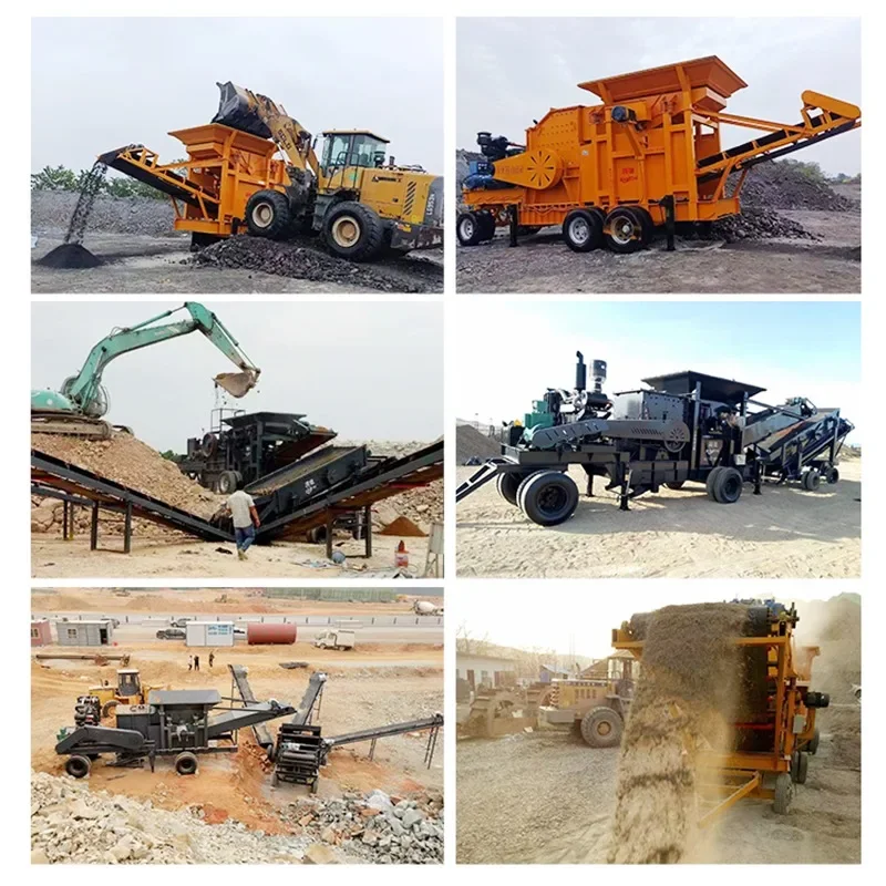 Новинка дробилка для камня мощная портативная бетона распродажа