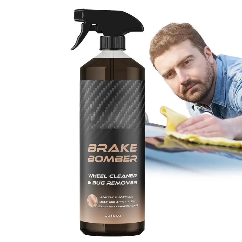 

550g Wheel Cleaning Spray Brake Dust Remover Spray For Car Wheel Portable Rim Cleaner And Tire Shine Spray Car Maintenance