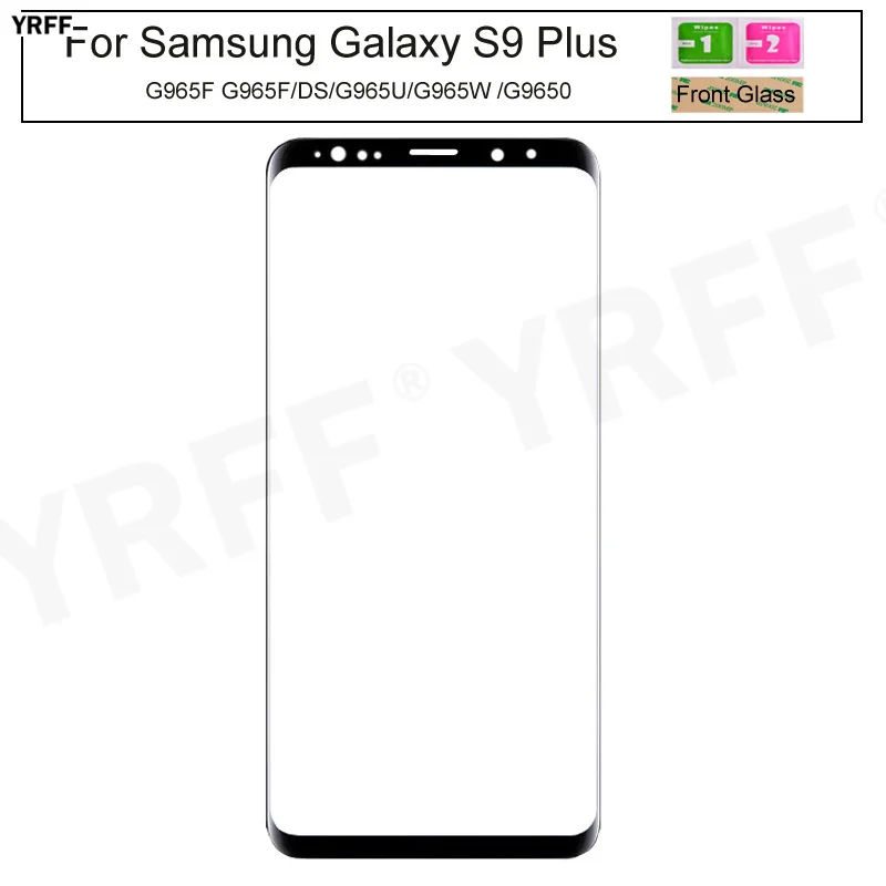 for samsung galaxy s9 plus g965f outer glass lens touth screen panel for samsung s9 g960f mobile phone repair replacement parts free global shipping
