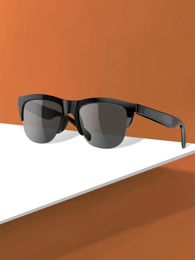 Music Sunglasses  Wireless Bluetooth Sunglasses Blue Light Proof Intelligent Glasses Touchable  Dual Speaker Bluetooth Glasses images - 6