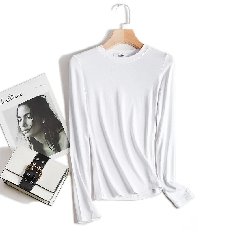 Женская повседневная модная футболка в корейском стиле