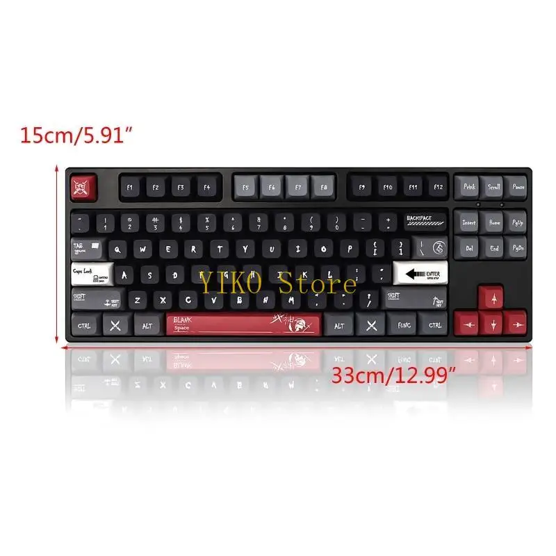 K32C 133 клавиши PBT колпачки для клавиш XDA Profile DYE SUB персонализированный черный для темы Марса колпачок для Cherry MX (art.: 3920d2a7017bd) - 3920d2a7017bd