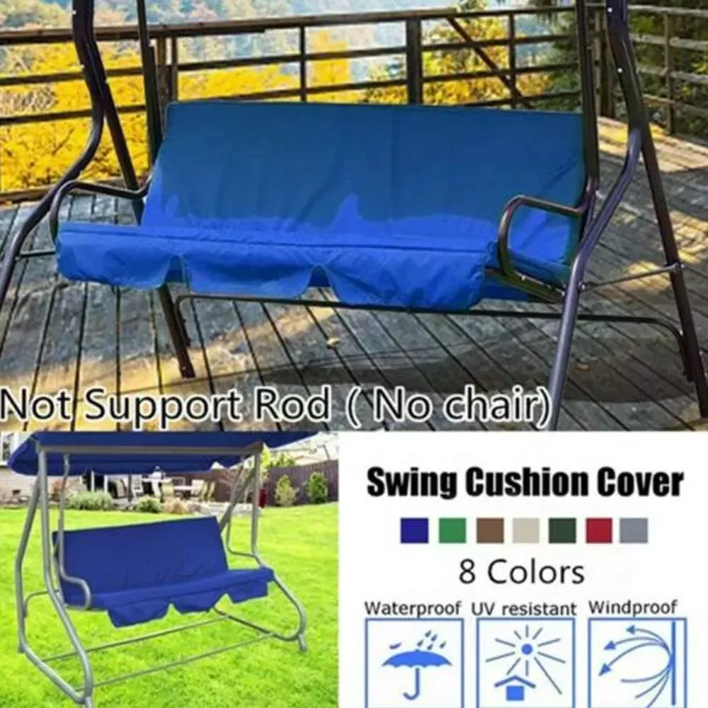 

Swing Seat and Ceiling Cover Garden Swing Hammock Tent Waterproof UV Protection Courtyard Swing Cover (not include swing)