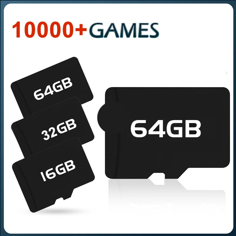 

Console Game Card For Y3 Lite / M8 Game Console With 10000 Games For PS1/Sega MD/SFC/ GBA / GBC/ GB / CPS /FC / ATARI