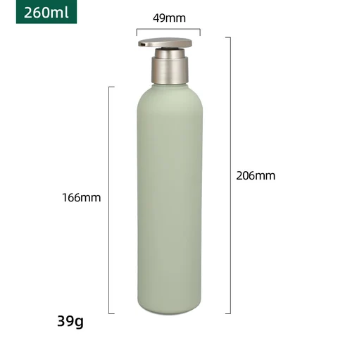 Бутылка для жидкого мыла с бамбуковым насосом, 200/300/500 мл