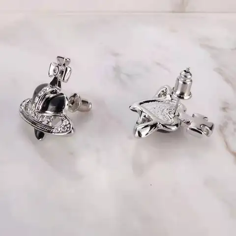 Серьги Love Planet из нержавеющей стали