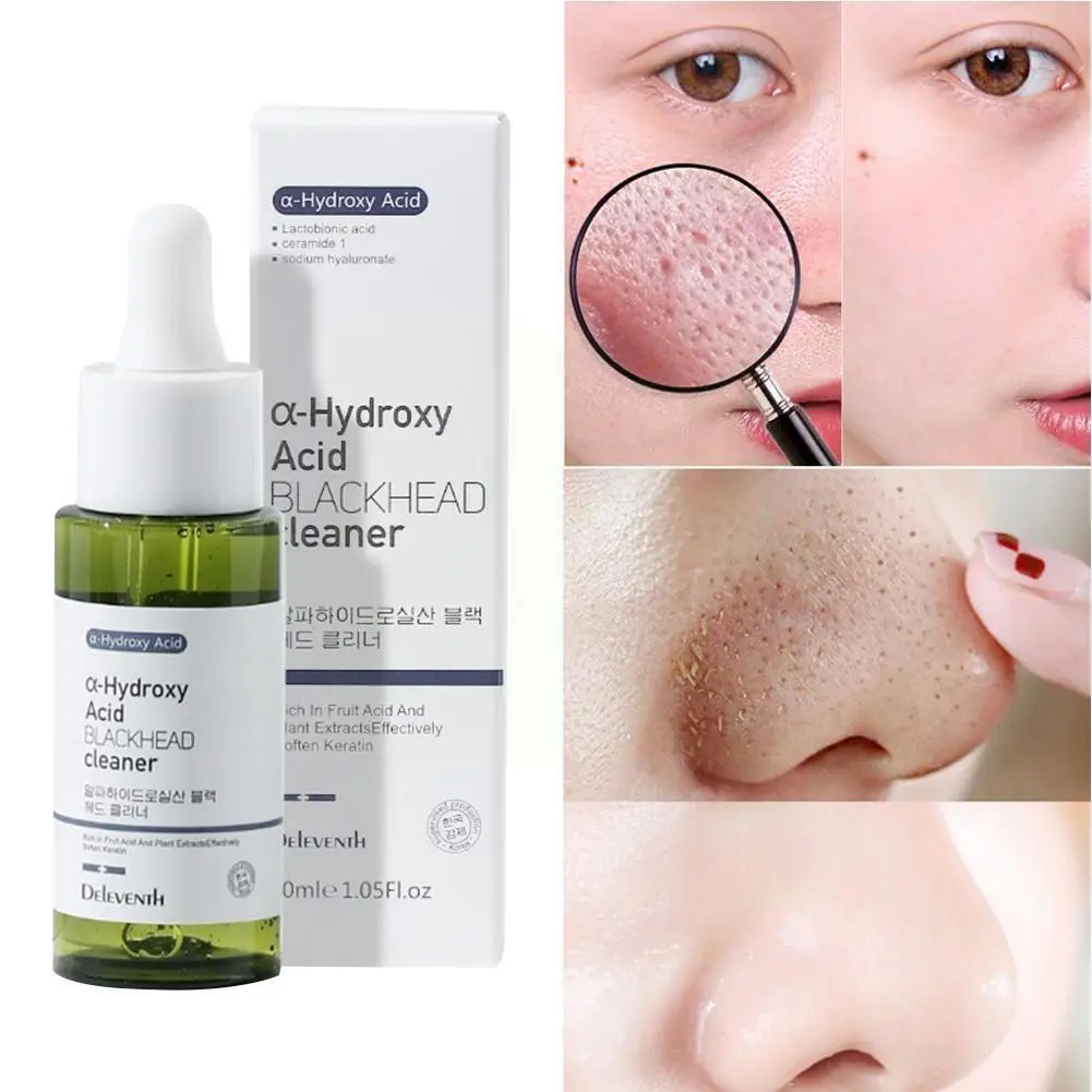 

Fruit Acid Pore Shrink Face Serum Hyaluronic Acid Moisturizing Korean Skin Essence Firming Care Products Brighten Nourish C7g0