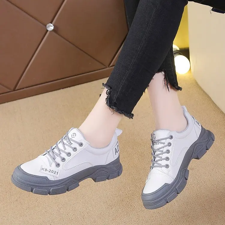 

2022 New Ladies Fashion Shoes Women Boots Autumn Comfortable Feminine Martin Boots Thick Ankle Boots Female Zapatos De Mujer