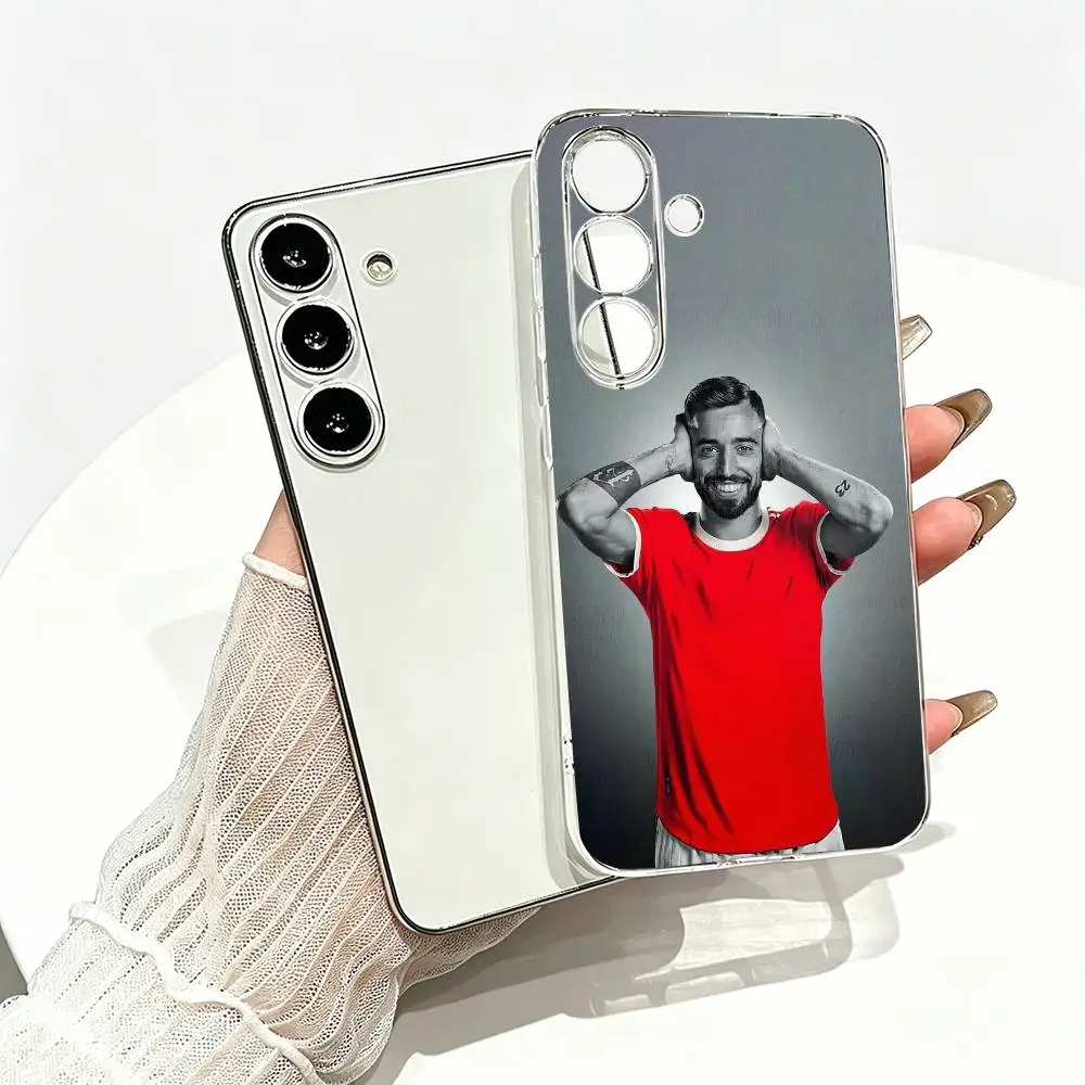 Фото Чехол для телефона Bruno f-Fernandes для Samsung A10,12,20,21S,30,31,40,50,51,52,70,71, прозрачный чехол №5