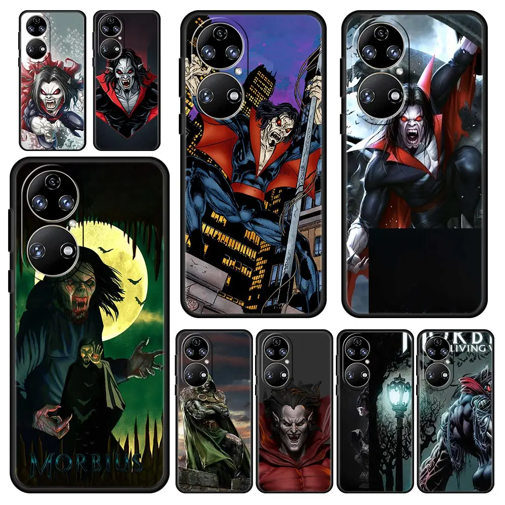 

Cover Case for Huawei P20 P30 P40 P50 Lite E Pro Nova 5T 7i 8i 9 SE Pro Y6 Y7 Y9 P Smart Coque Full Style Trend Marvel Morbius