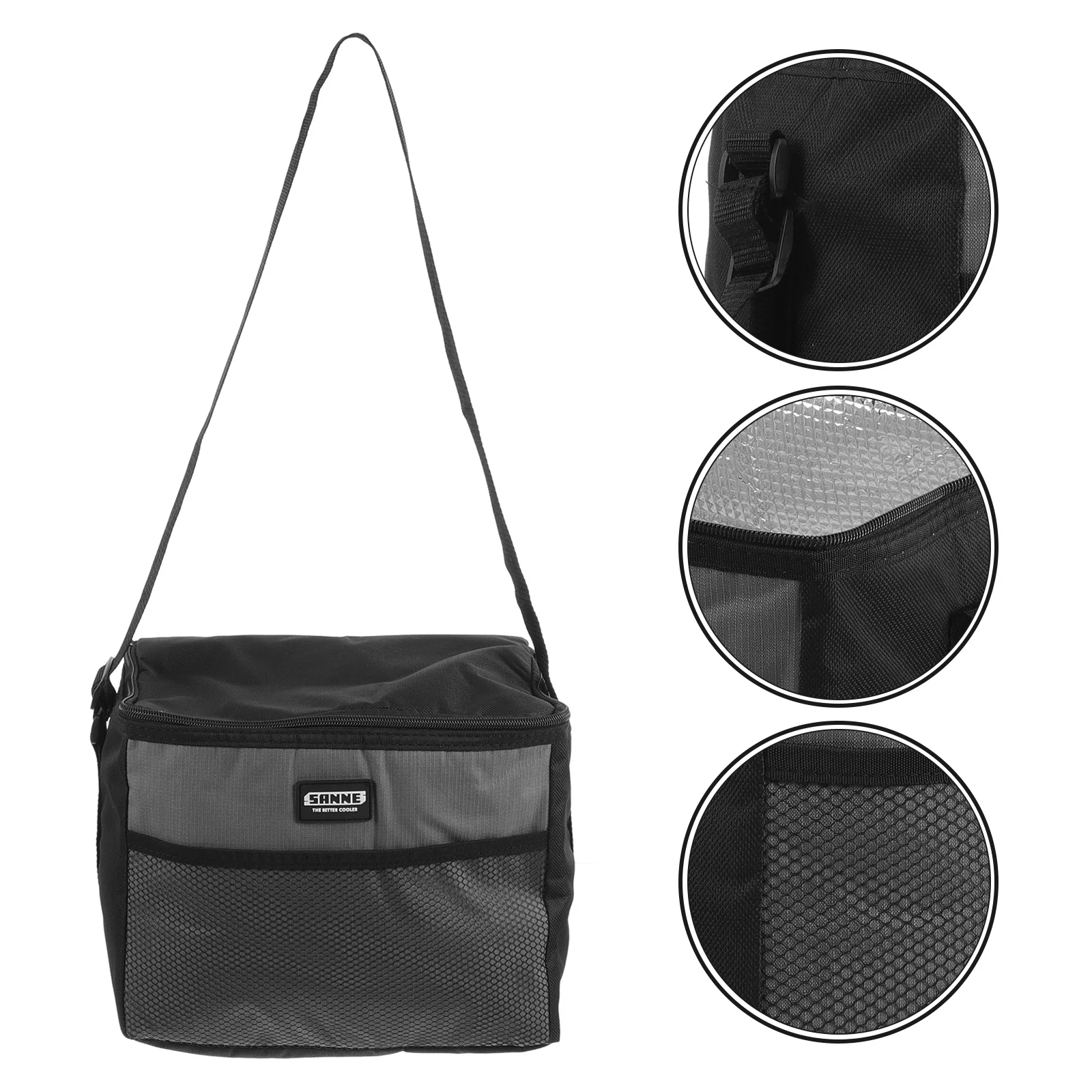 

Lunch Case Insulated Picnic Carryon Oxford Carrying Ice Cooler Food Thermal Outdoor Carry Handbag Bento Lunchbags Cloth