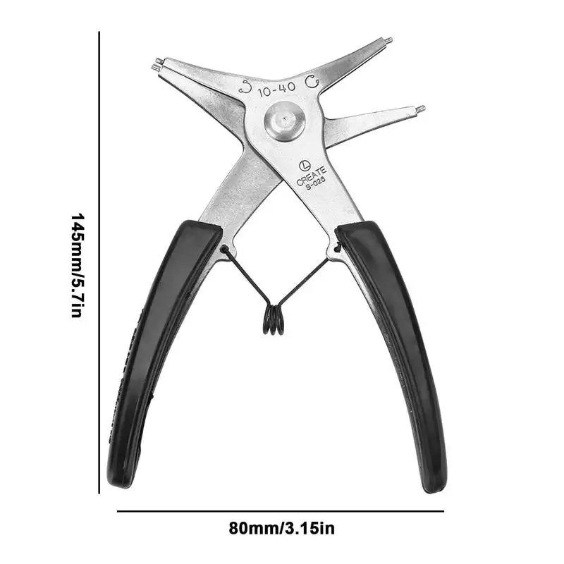 Автоматические щипцы стопорного кольца двойного назначения для внутренней и