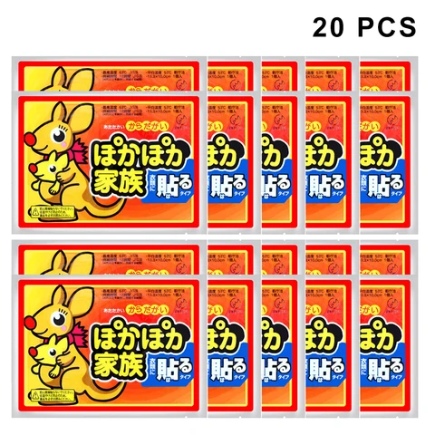 Зимние грелки для рук и ног с пастой - изображение