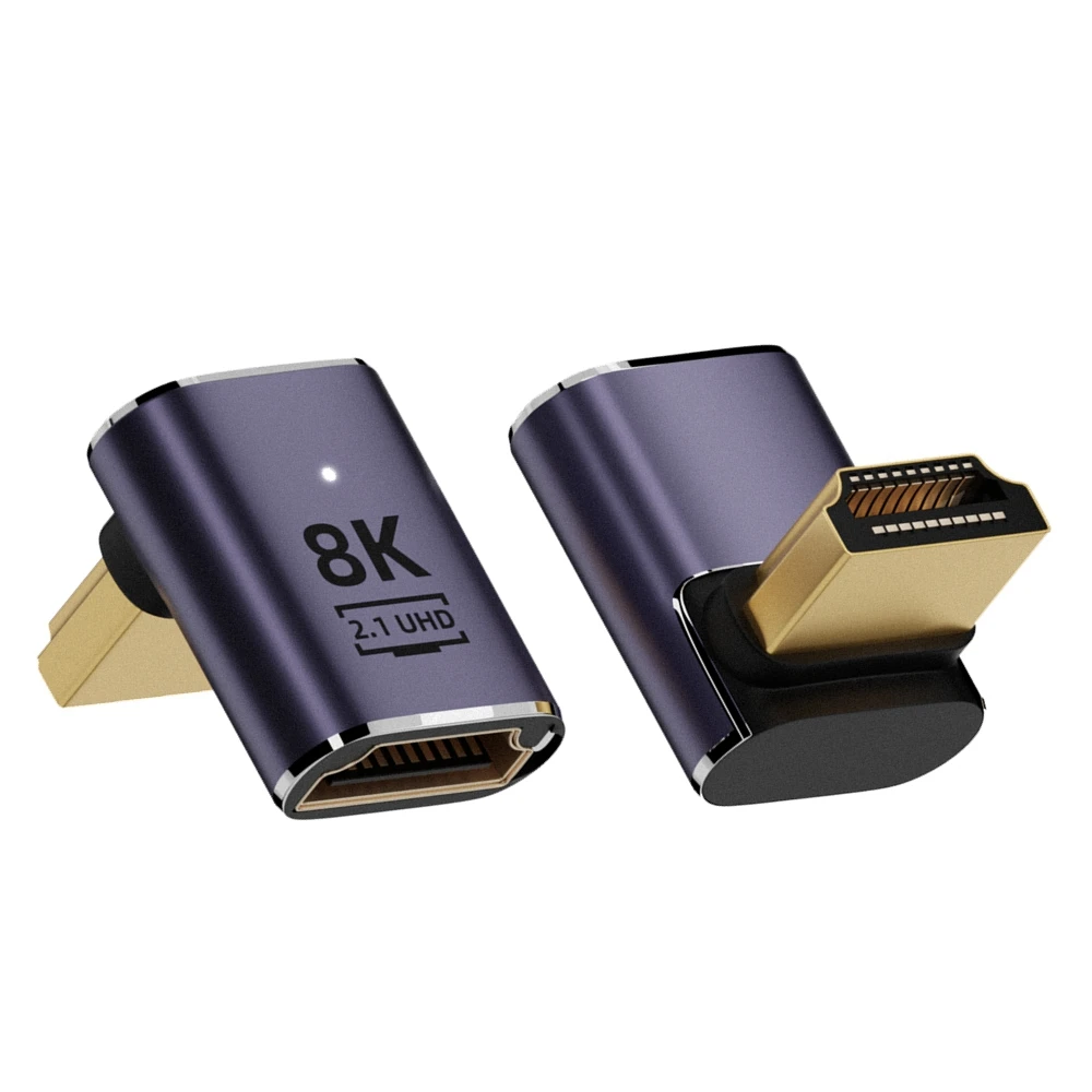 Адаптер HDMI колено 8K60 Гц портативная камера с дисплеем мини-HDMI адаптер высокой