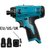 12v lithium ion battery cordless screwdriver electric drill hole electrical screwdriver hand driver wrench power tools