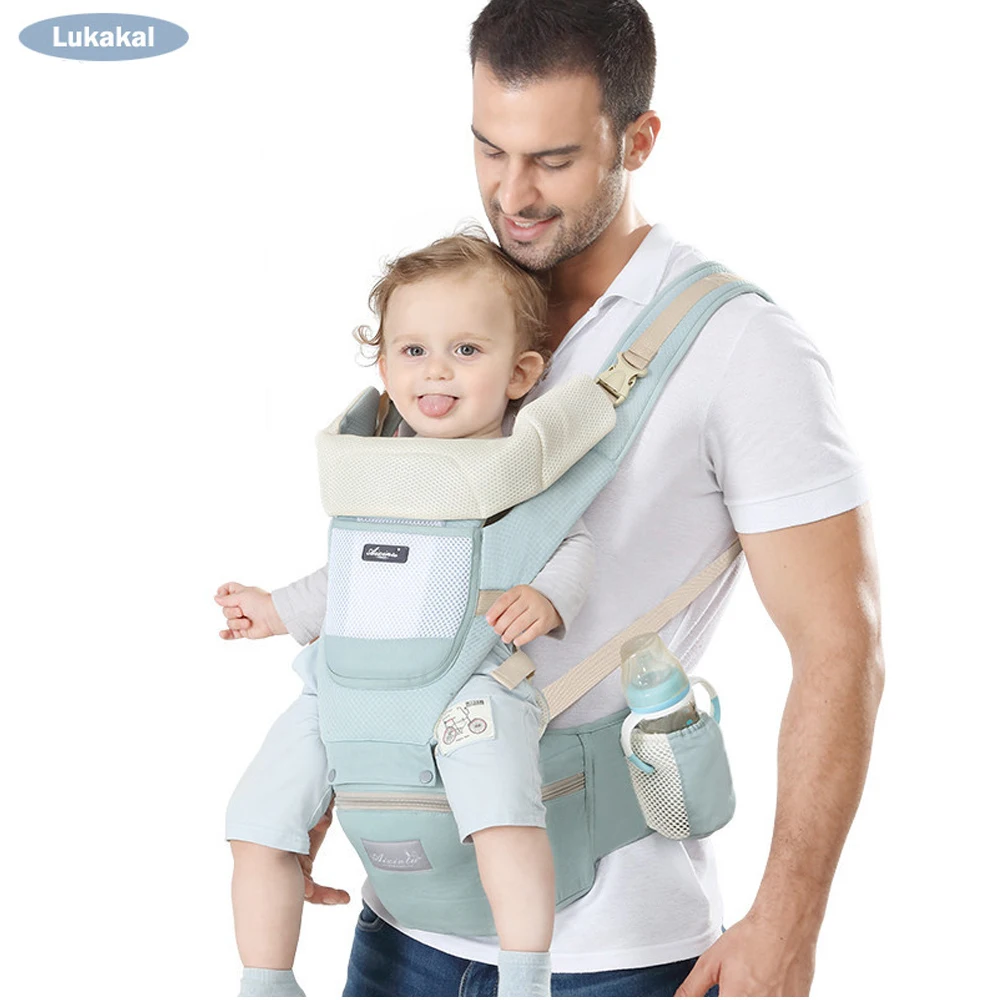 

0-48M Baby Carrier Front Facing Kids Kangaroo BackPack Ergonomic Infant Hipseat Newborn Wrap Sling for Travel Outdoor