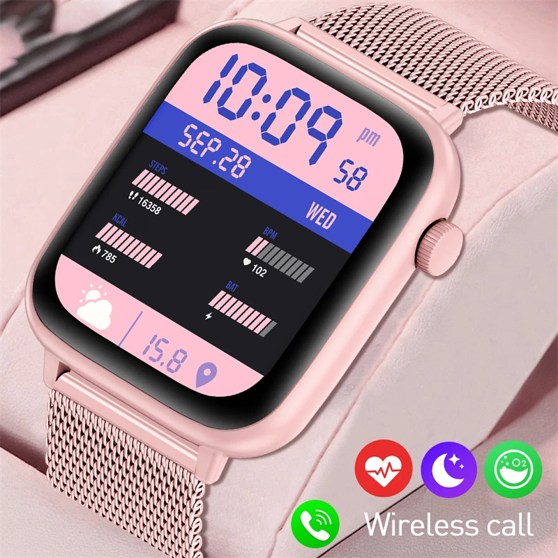 смарт часы мужские наручные женские Смарт-часы LIGE с Bluetooth 1 83 дюйма шагомер