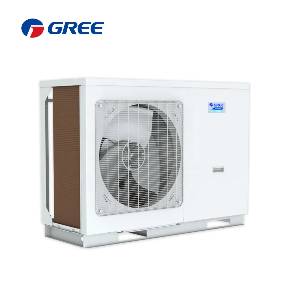 

R32 air source single heat pump WIFI DC inverter A++ heating cooling and water heating function