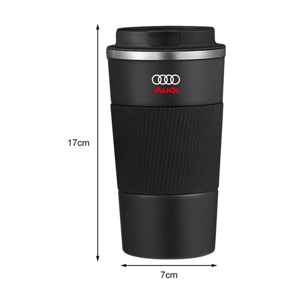 Термос-кружка из нержавеющей стали для Audi Sline Quattro TT RS A5 A6 C7 C8 C6 A7 Q3 Q5 Q7 A3 S3 S5 S4, вакуумная термобутылка (art.: 3920dae099a1d) - 3920dae099a1d