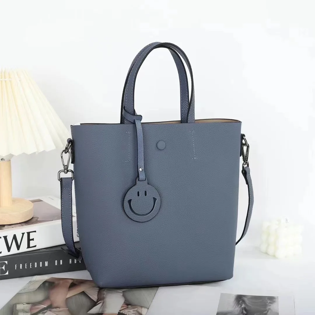 

Women Top Handle Bags Genuine Cow Leather Handbag Fashion 5502 Royal Bagger