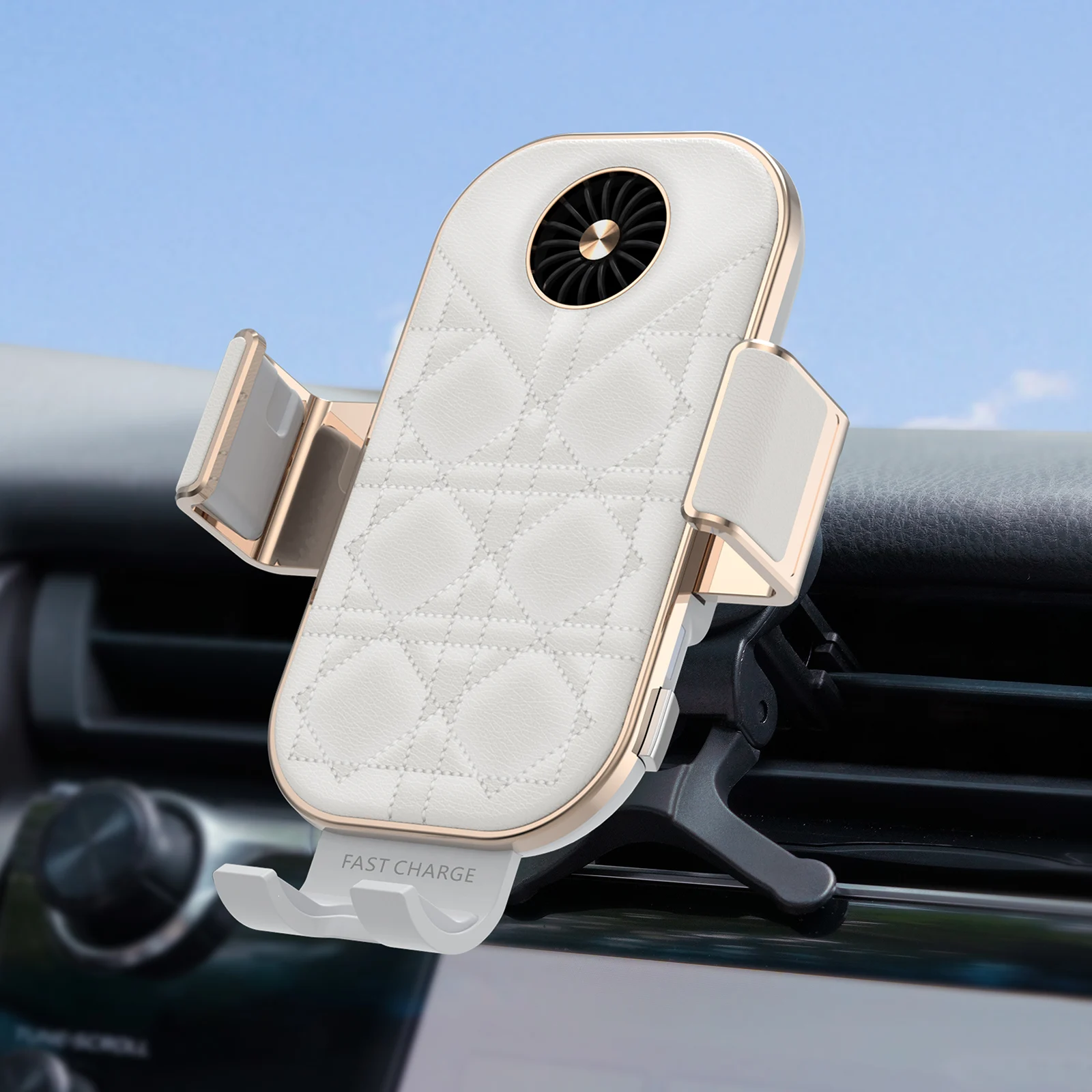 

Car Wireless Charger for Samsung Galaxy Z Flip 4 3 Note20 9 iPhone 12 11 13 Max Air Vent Mount Phone Holder