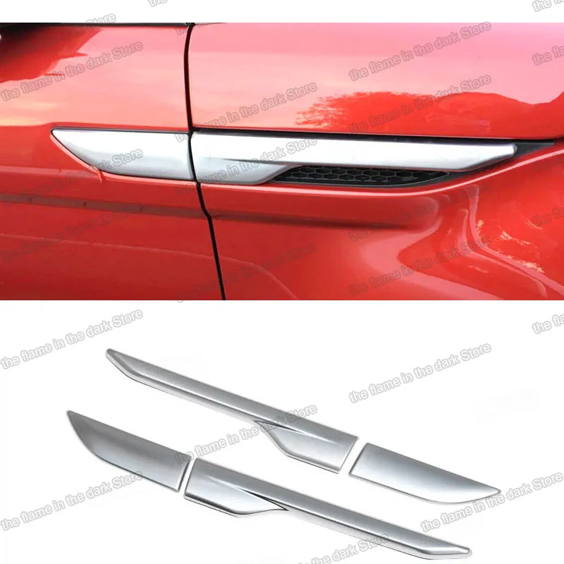 

Боковая наклейка на автомобильный капот из АБС-пластика для range rover evoque 2011 2012 2013 2014 2015 2016 2017 2018 2019, хромированный кузов