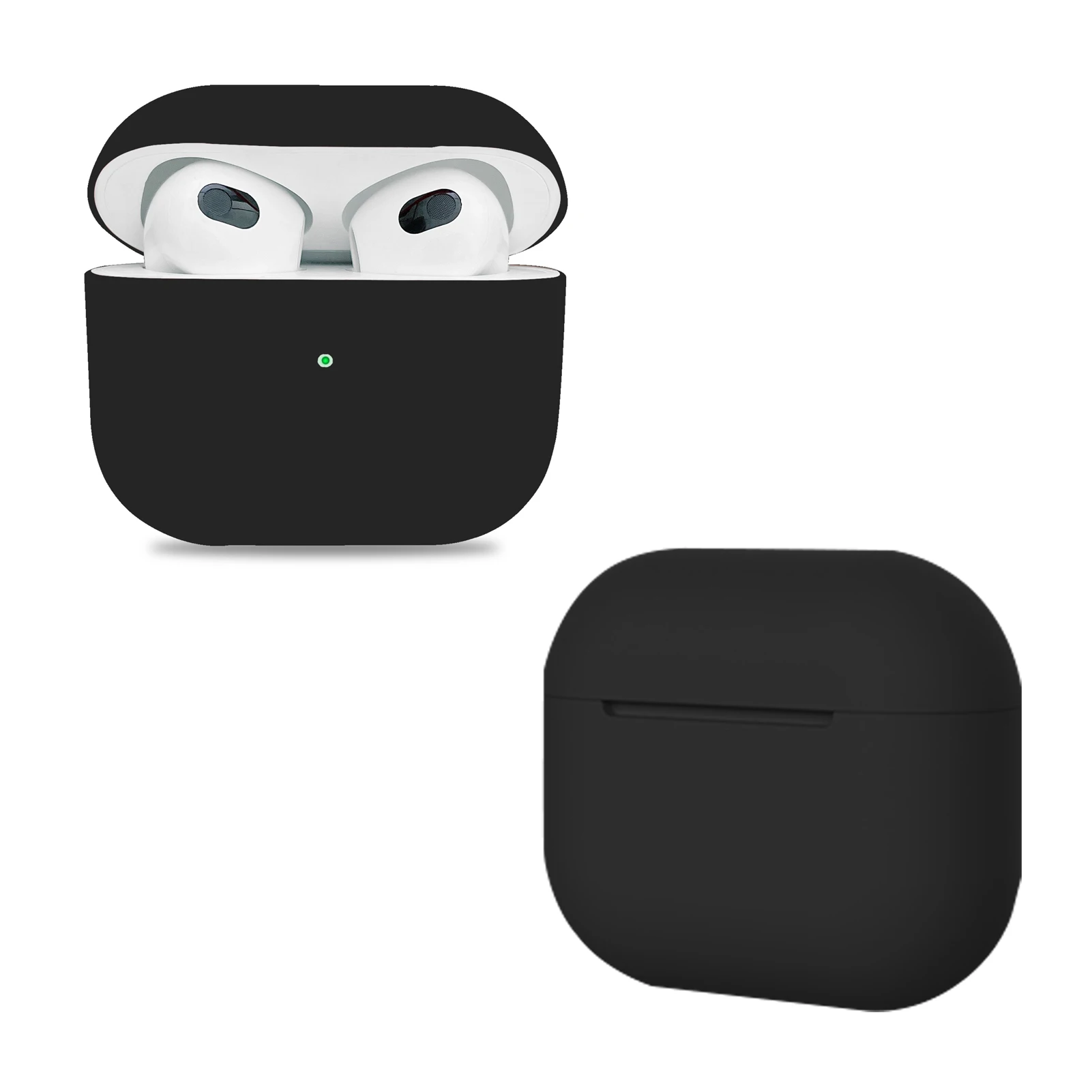 

Soft Silicone Cases For Apples Airpods 3 Protective Case Blue-tooth Wireless Earphone Cover For Apples Charging Box Bags