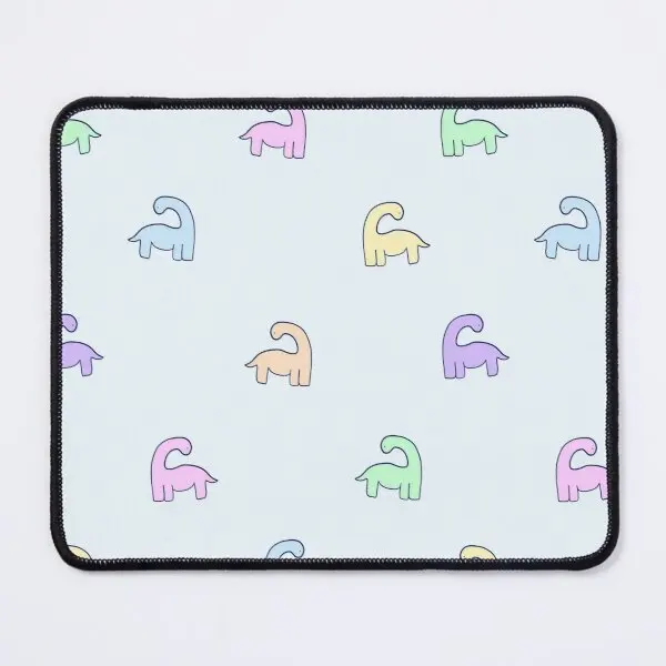 Cute Pastel Dinosaur Pattern  Mouse Pad Mens Gaming PC Table Carpet Mousepad Computer Gamer Play Keyboard Anime Mat Printing