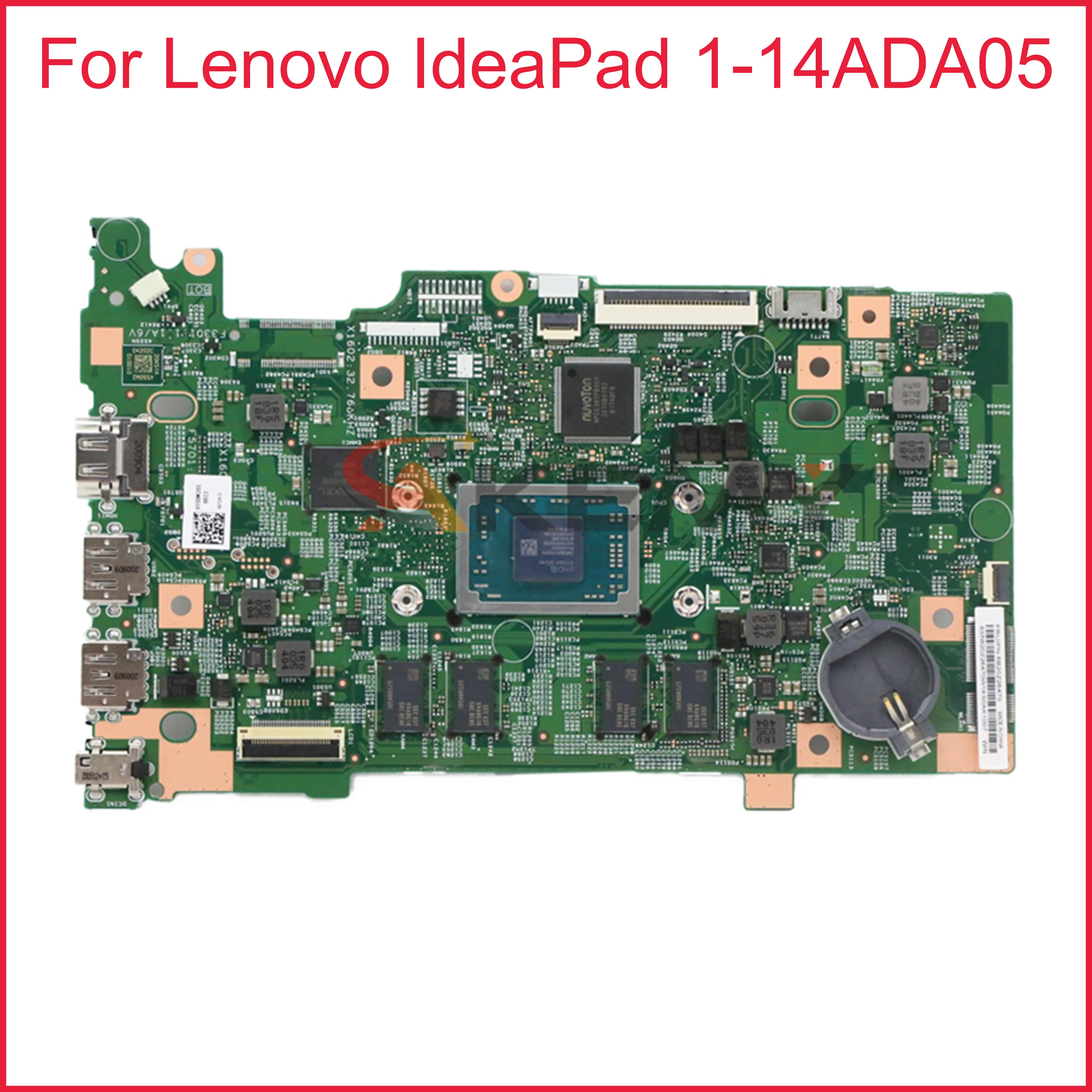 

For Lenovo IdeaPad 1-14ADA05 Laptop motherboard 19877-1 with WIN ASR3050E UMA 64G FRU 5B20Z26470 100% Fully Tested