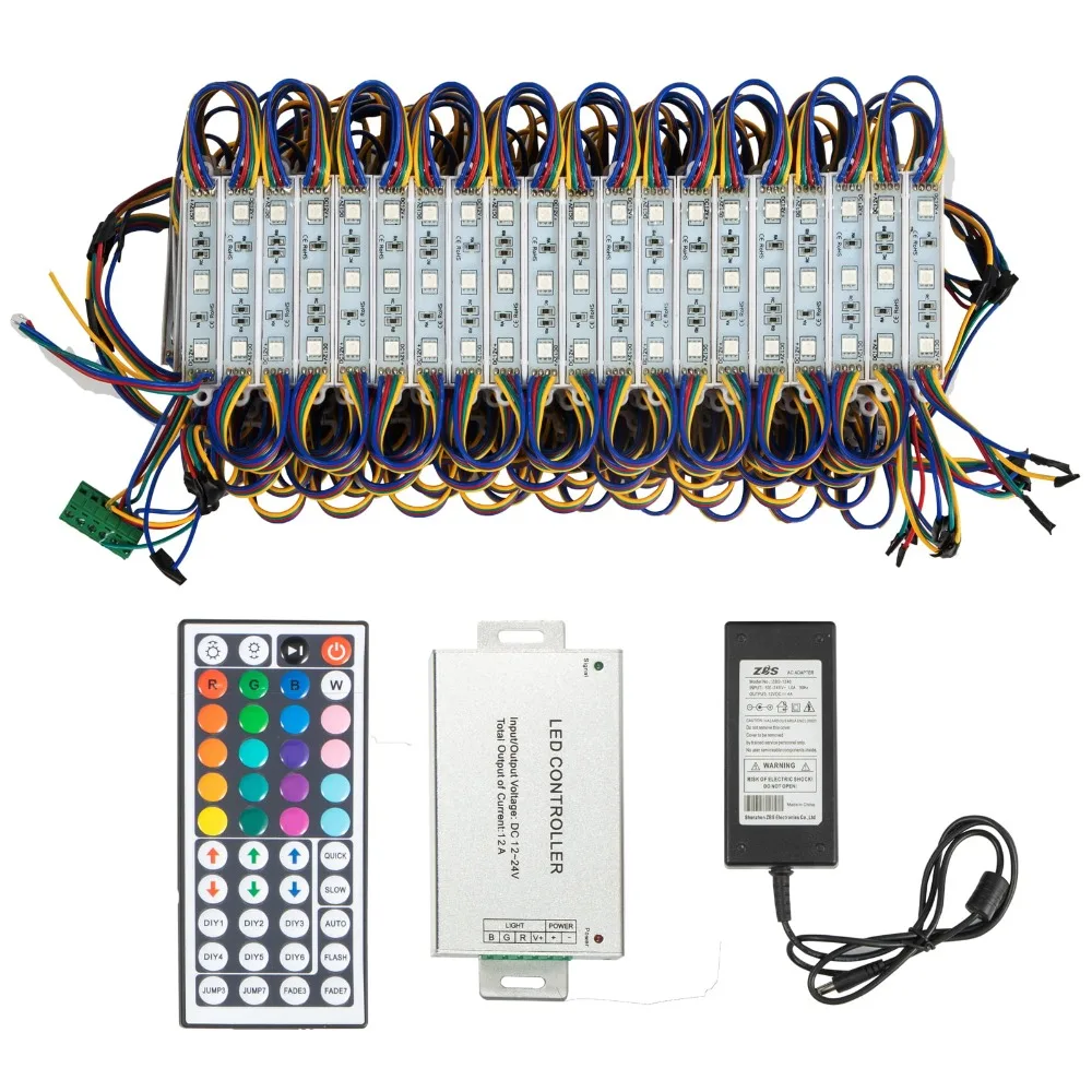 

BENTISM Storefront светильник RGB SMD5050 Window светодиодный 200Pcs 3 светильник Module на клейкой основе