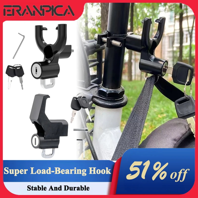 Двойной крючок для мотоциклетного шлема с винтом крепление из сплава хранения